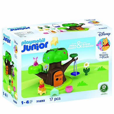 Disney's Winnie The Pooh's & Piglet's Tree House Play Set by Playmobil Junior