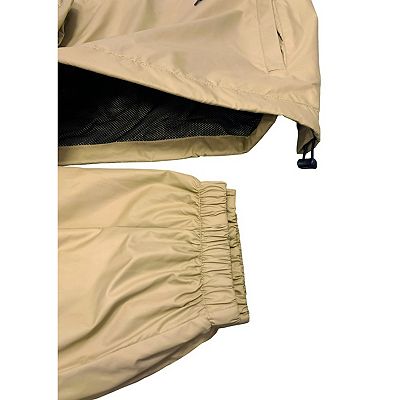 Men's 2-Piece Quarter Zip Pullover Windbreaker Tracksuit