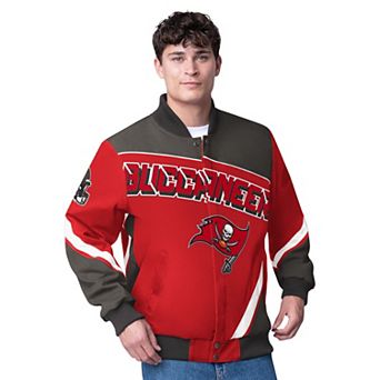 Men's G-III Extreme Red Tampa Bay Buccaneers Maximum Racing Full-Zip Jacket