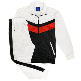 Men's Active Daily Wear Tracksuit Jogger Track Jacket & Track Pants Jogging Suit