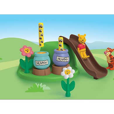 Disney's Winnie The Pooh's & Tigger's Bee Garden Play Set by Playmobil Junior