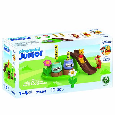 Disney's Winnie The Pooh's & Tigger's Bee Garden Play Set by Playmobil Junior