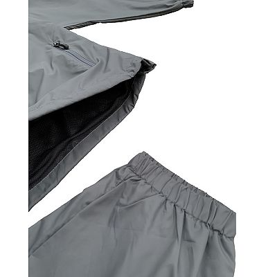 Men's 2-Piece Light Weight Windbreaker Suit Jogger Sauna GYM