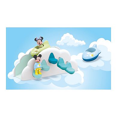 Disney's Mickey Mouse's & Minnie Mouse's Cloud Home Play Set by Playmobil Junior