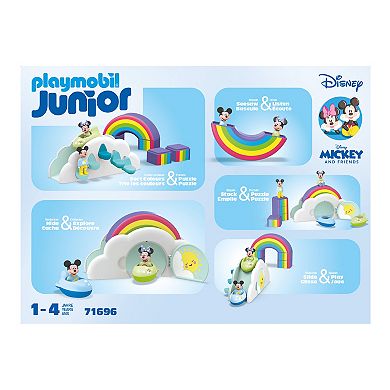Disney's Mickey Mouse's & Minnie Mouse's Cloud Home Play Set by Playmobil Junior