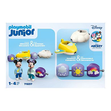 Disney's Mickey Mouse's & Minnie Mouse's Cloud Ride Play Set by Playmobil Junior