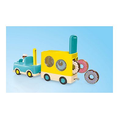 Playmobil 1.2.3. Stacking and Sorting Crazy Donut Truck Play Set