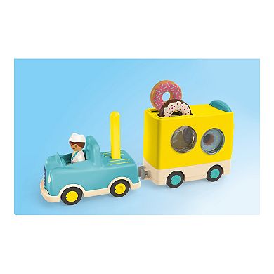 Playmobil 1.2.3. Stacking and Sorting Crazy Donut Truck Play Set