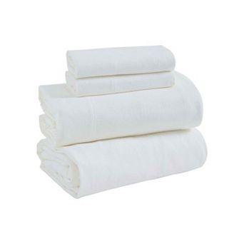SUPERIOR Rome Brushed Flannel Cotton Deep Pocket Sheet Set