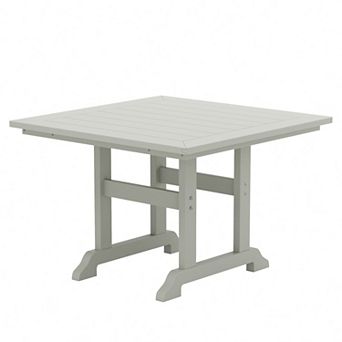 Westintrends 43" Outdoor/patio Square Dining Table