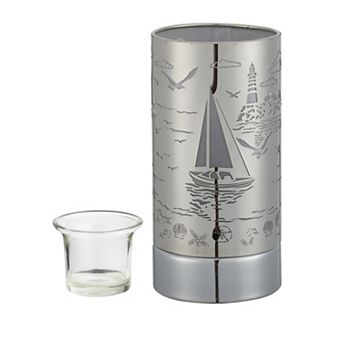 7" Touch Lamp/oil Burner/wax Warmer - Sailboat