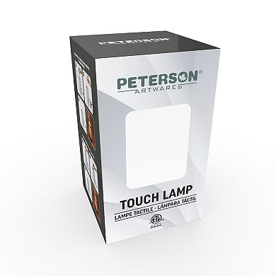 7" Touch Lamp/oil Burner/wax Warmer-silver Bison
