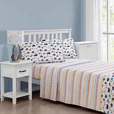 Turnstyle 6-Piece Reversible Sheet Set