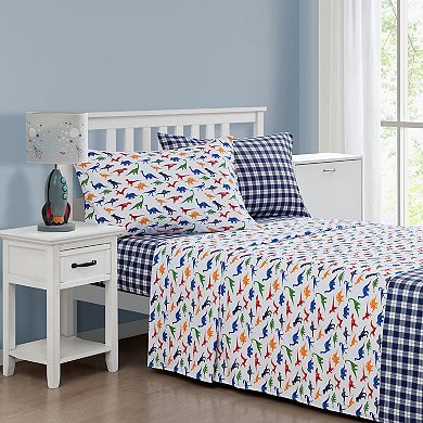 Turnstyle 6-Piece Reversible Sheet Set