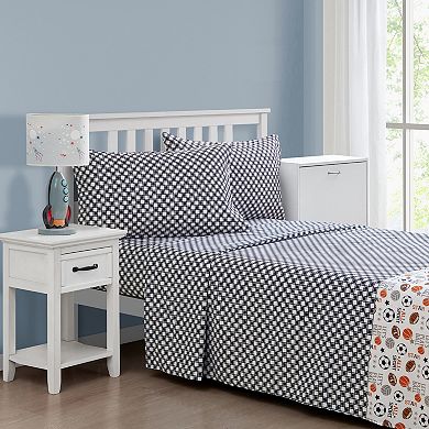 Turnstyle 6-Piece Reversible Sheet Set