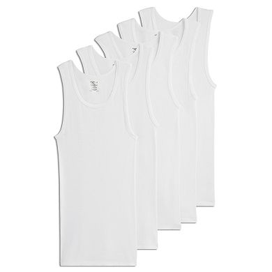 Men's Jockey® 5-Pack Fitted A-Shirt Tank Undershirt
