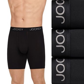 Men's Jockey® 3-Pack Chafe Proof Pouch Modal 6" Boxer Briefs