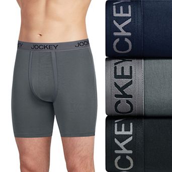 Men's Jockey® 3-Pack Chafe Proof Pouch Modal 6" Boxer Briefs