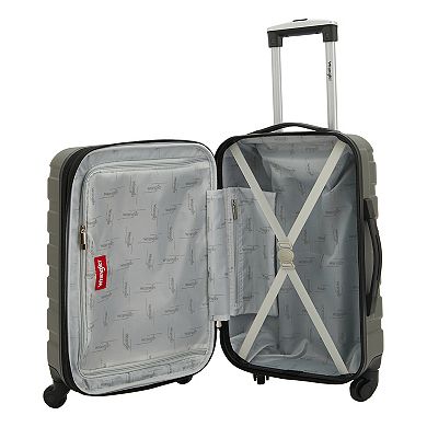 Wrangler Durham 4-piece Expandable Rolling Hardside Luggage Collection
