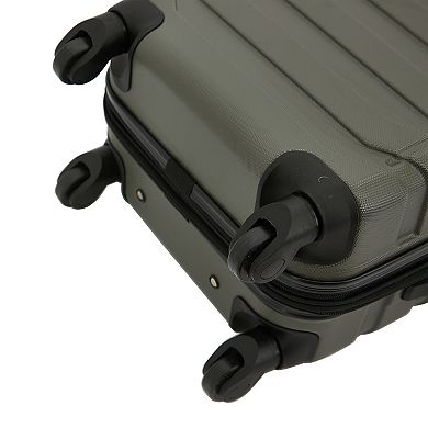 Wrangler Durham 4-piece Expandable Rolling Hardside Luggage Collection