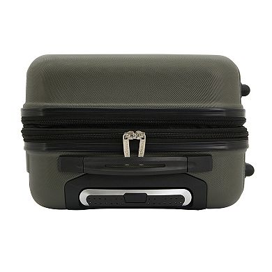 Wrangler Durham 4-piece Expandable Rolling Hardside Luggage Collection