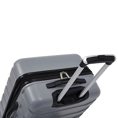 Wrangler Durham 4-piece Expandable Rolling Hardside Luggage Collection