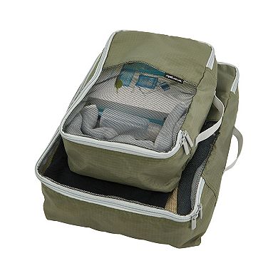 Wrangler Durham 4-piece Expandable Rolling Hardside Luggage Collection