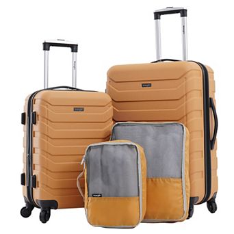 Wrangler Durham 4 pc Expandable Rolling Hardside Luggage Collection