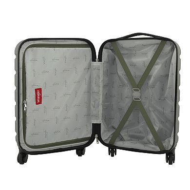 Wrangler Mason 20-Inch Carry-On Hardside Spinner Luggage