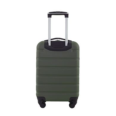 Wrangler Mason 20-Inch Carry-On Hardside Spinner Luggage