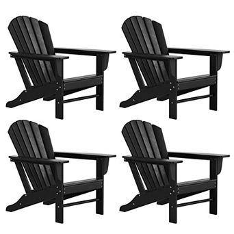 Westintrends Outdoor Adirondack Chair (set Of 4)