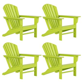 Westintrends Outdoor Adirondack Chair (set Of 4)