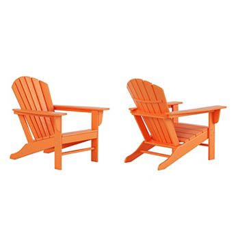 Westintrends Outdoor Adirondack Chair (set Of 2)