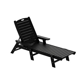 Westintrends Poly Reclining Chaise Lounge