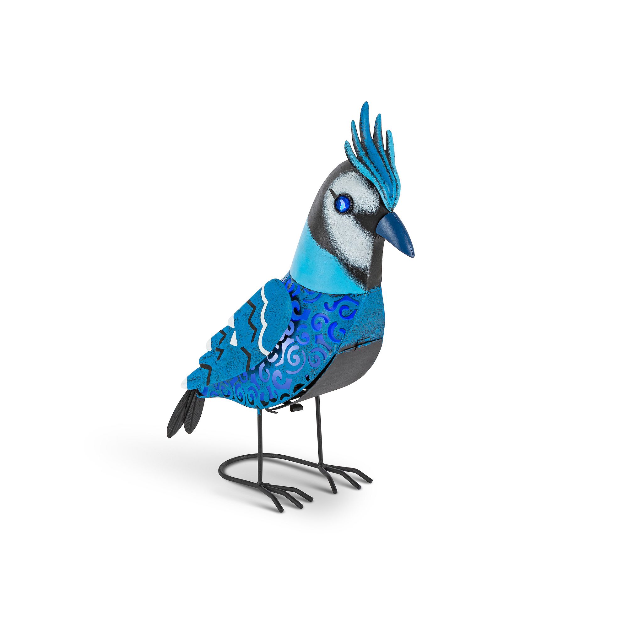 Gerson Solar Powered Bluejay Garden Light, Multi
