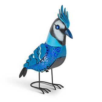 Gerson Solar Powered Bluejay Garden Light