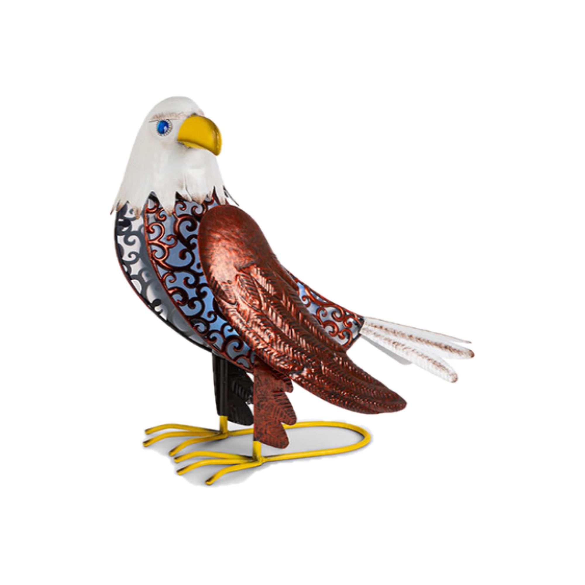 Gerson Solar Powered Eagle Garden Light, Multi