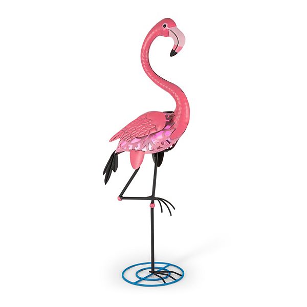 Gerson Solar Powered Flamingo Garden Light