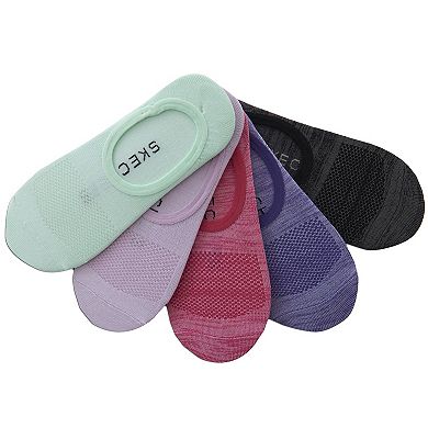 Women's Skechers® 5-pk. Non Terry Liner Socks