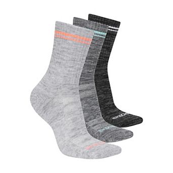 Women's Skechers® 3-Pack Terry Low Crew Socks