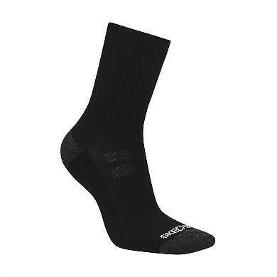 Women's Skechers® 3-pk. Terry Low Crew Socks