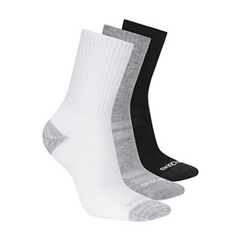 Women's Skechers® 3 pk Terry Low Crew Socks