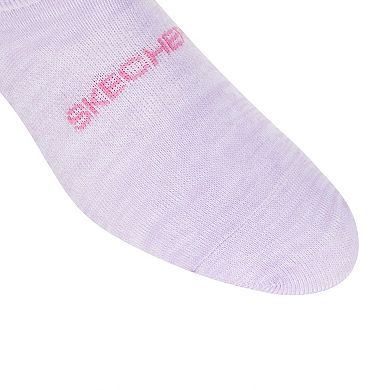 Women's Skechers® 6-pk. Non Terry No Show Socks