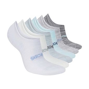 Women's Skechers® 6 pk Non Terry No Show Socks