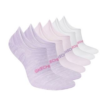 Women's Skechers® 6 pk Non Terry No Show Socks