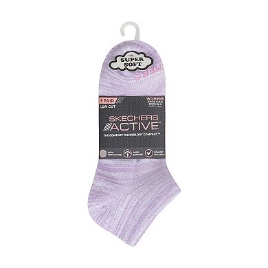 Women's Skechers® 6-pk. Low Cut Socks