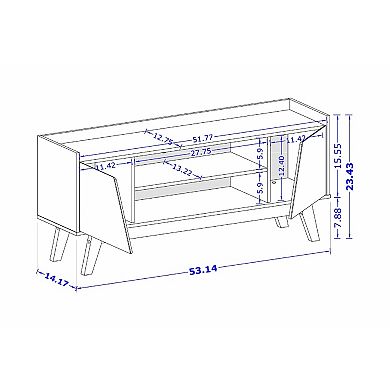 MANHATTAN COMFORT Marcus Mid-Century Modern TV Stand