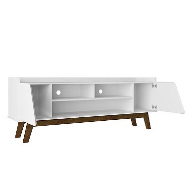 MANHATTAN COMFORT Marcus Mid-Century Multi-Shelf Modern TV Stand