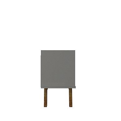 MANHATTAN COMFORT Marcus Solid Wood Mid-Century Modern TV Stand