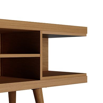 MANHATTAN COMFORT Utopia TV Stand with 4 Shelves